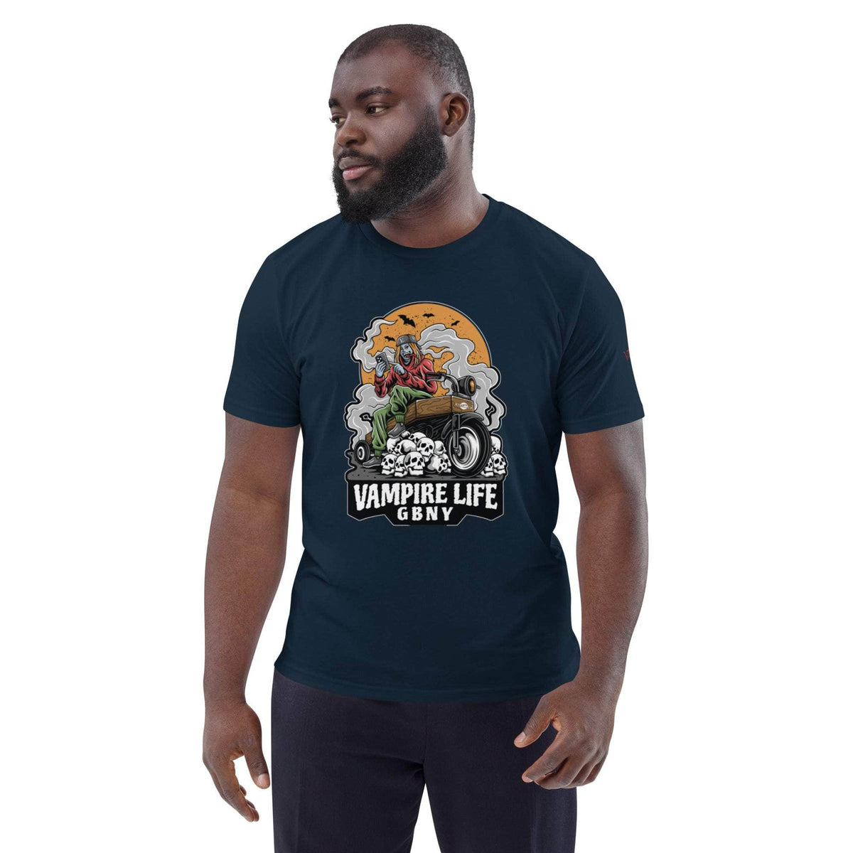 Vamp Life x GBNY Skull Smoky Rider Tee - Men's