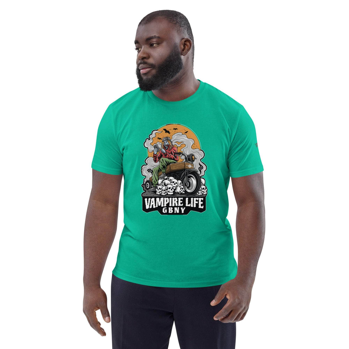 Vamp Life x GBNY Skull Smoky Rider Tee - Men's