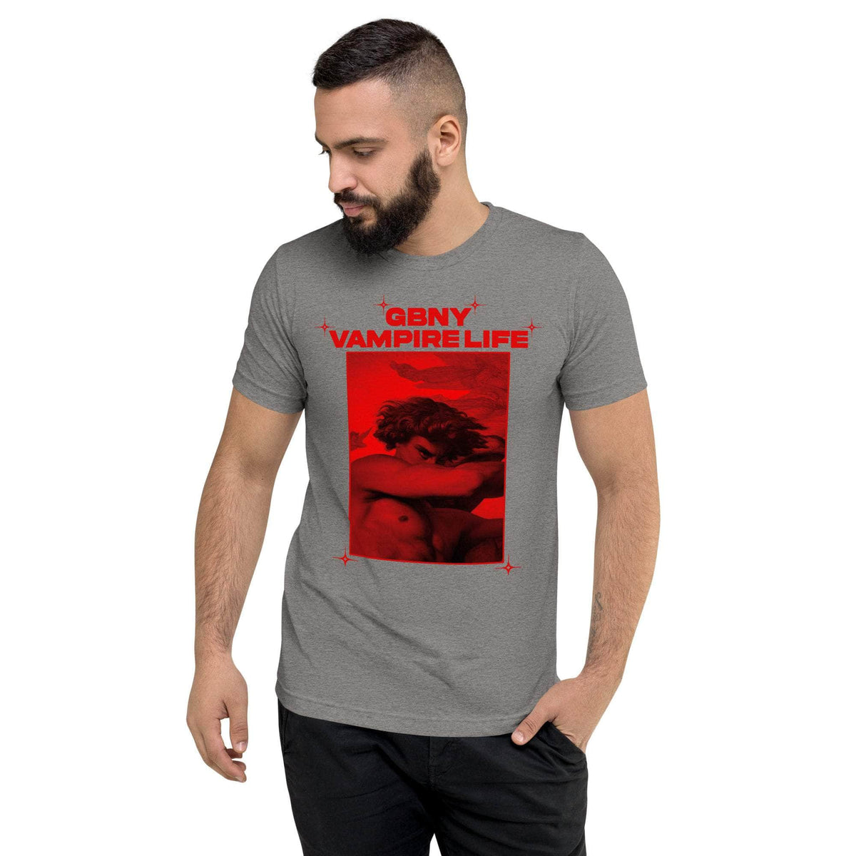 Vamp Life X GBNY "Hiding Angel" T-shirt - Men's