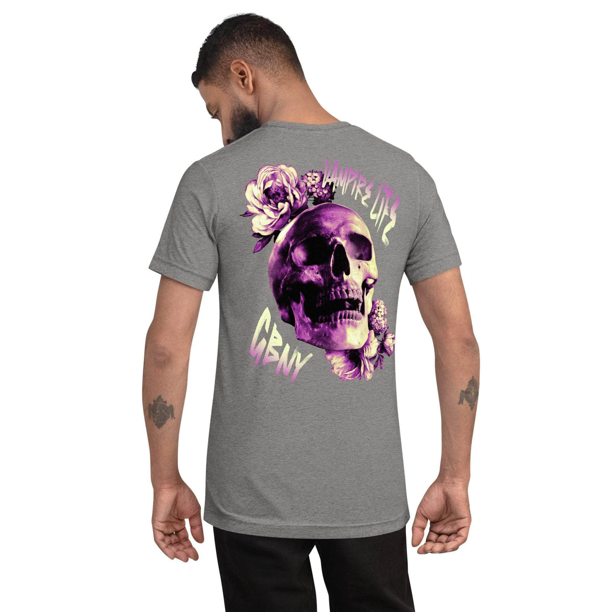 Vamp Life X GBNY "Rising Skull" T-shirt - Men's