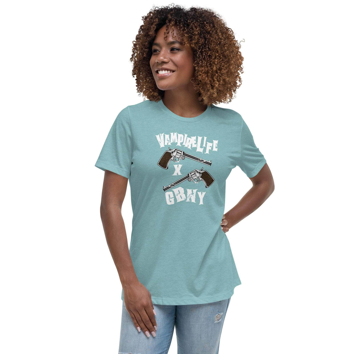 Vamp Life x GBNY Crossed Pistols T-Shirt - Women's