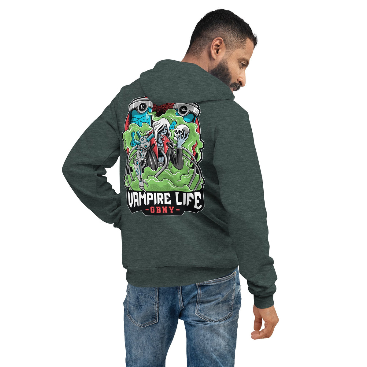 Vamp Life X GBNY "Cyber Punk Vamp" Super Soft Hoodie - Men's