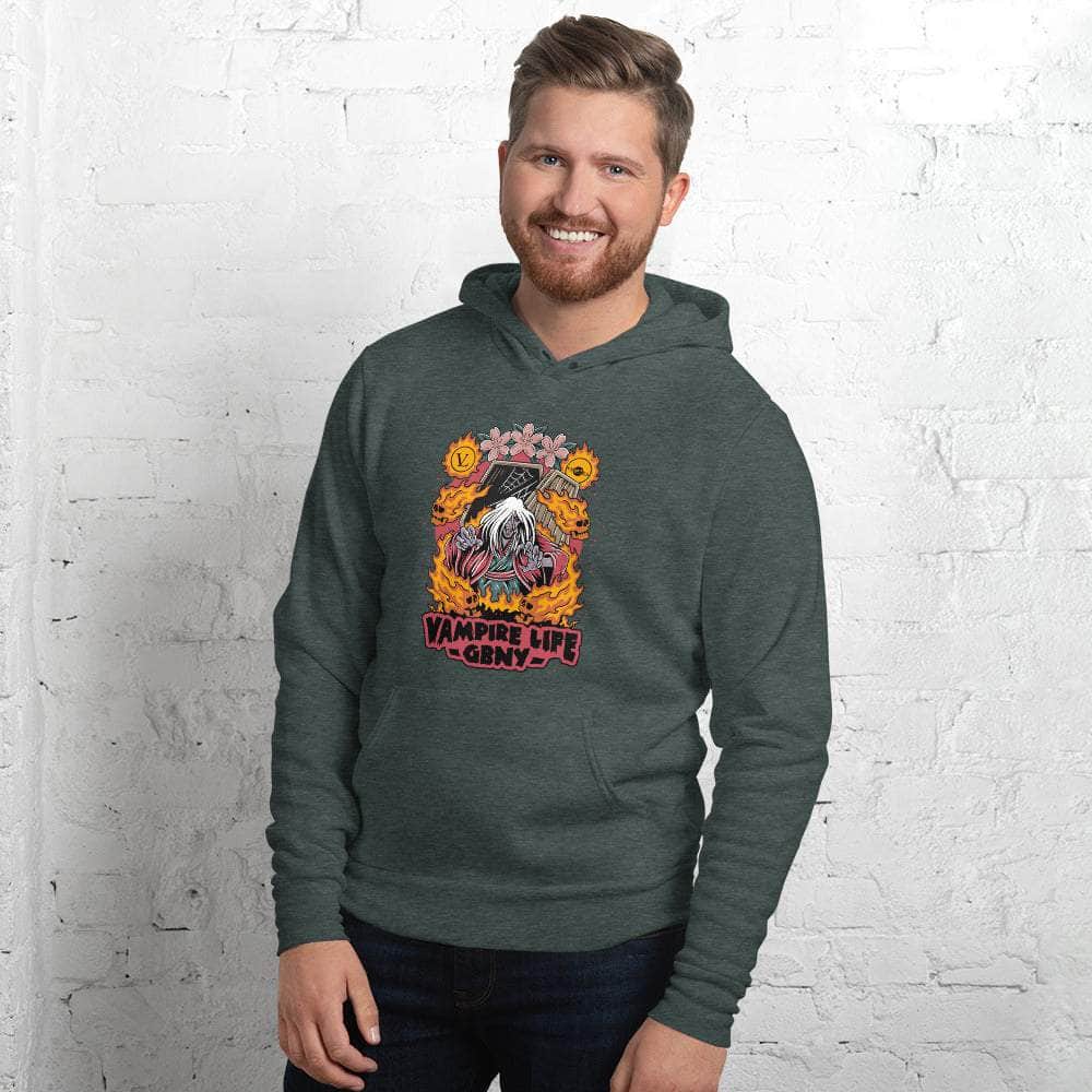 Vamp Life X GBNY "Fiery Vamp" Super Soft Hoodie - Men's