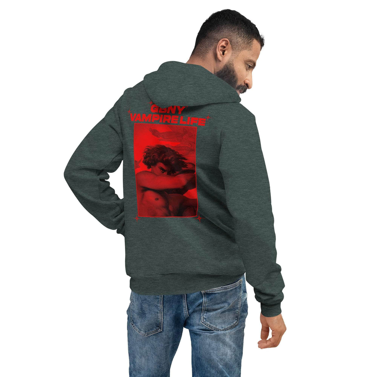 Vamp Life X GBNY "Hiding Angel" Super Soft Hoodie - Men's