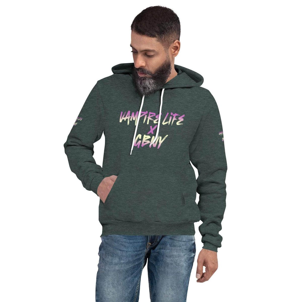 Vamp Life X GBNY "Rising Skull" Hoodie - Men's