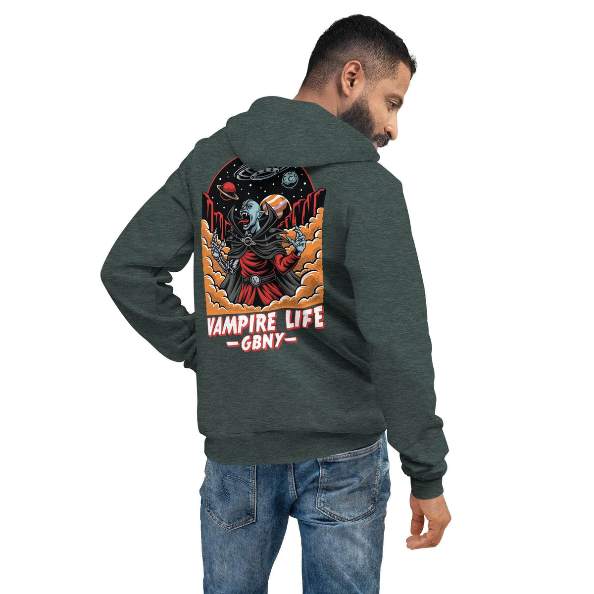 Vamp Life X GBNY "Space Vampire" Super Soft Hoodie - Men's