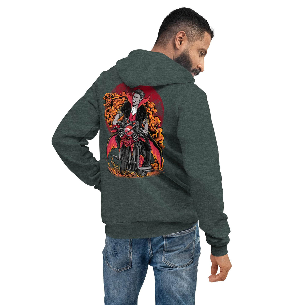 Vamp Life X GBNY "Vamp Biker" Super Soft Hoodie - Men's