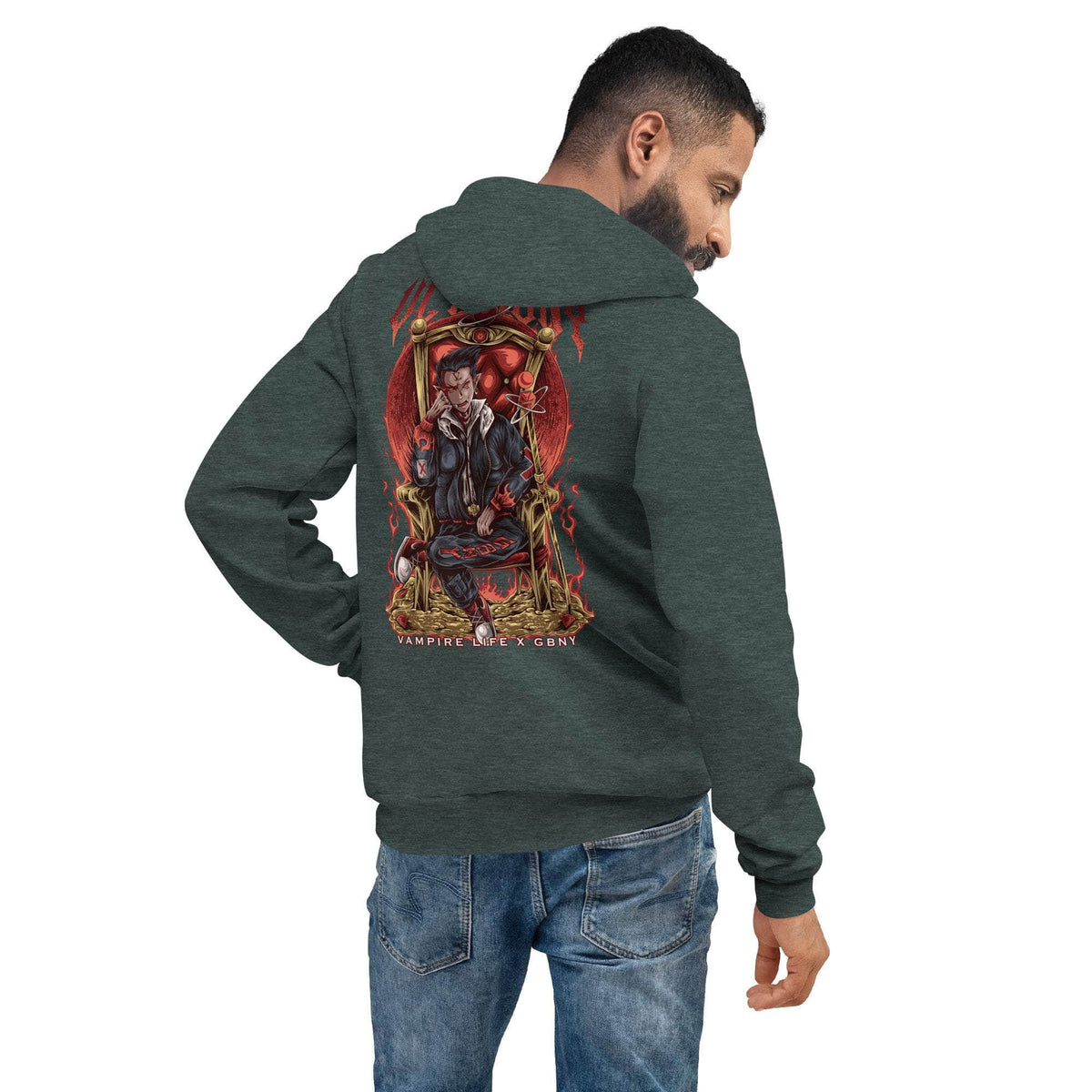 Vamp Life X GBNY "Vampires Throne" Super Soft Hoodie - Men's