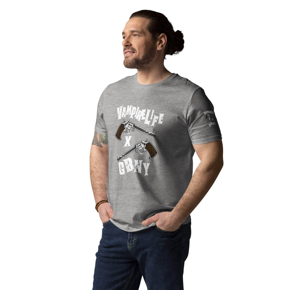 Vamp Life x GBNY Cowboy Gun Stock Tee - Men's