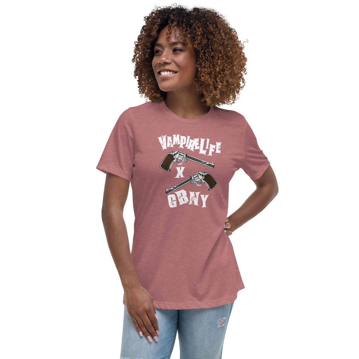 Vamp Life x GBNY Crossed Pistols T-Shirt - Women's
