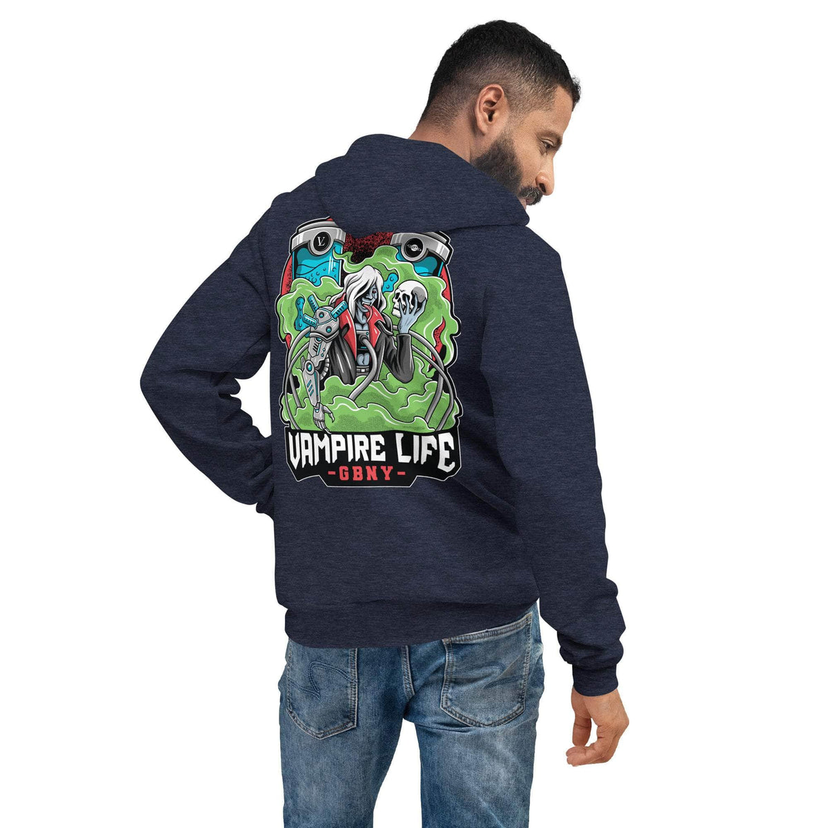 Vamp Life X GBNY "Cyber Punk Vamp" Super Soft Hoodie - Men's