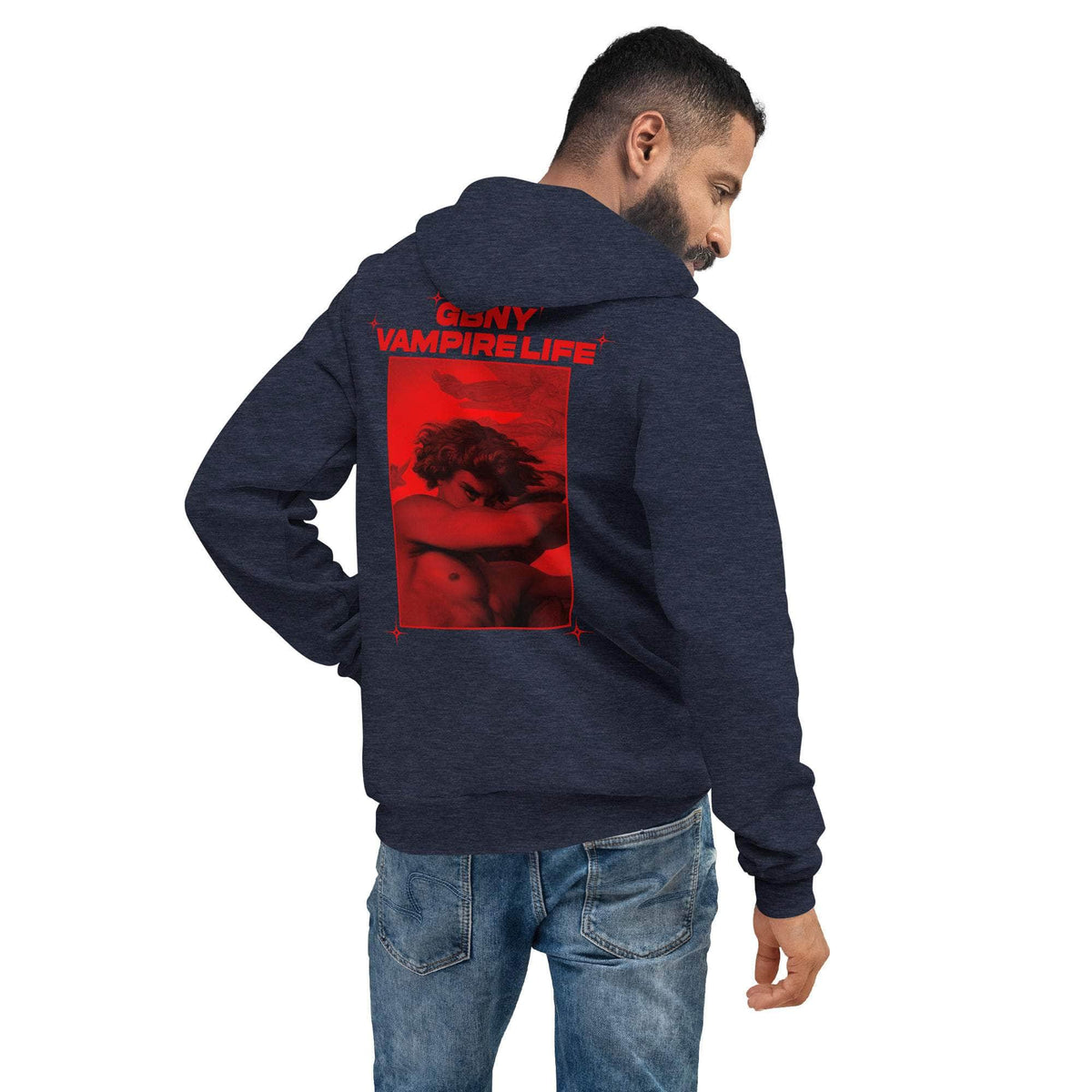 Vamp Life X GBNY "Hiding Angel" Super Soft Hoodie - Men's