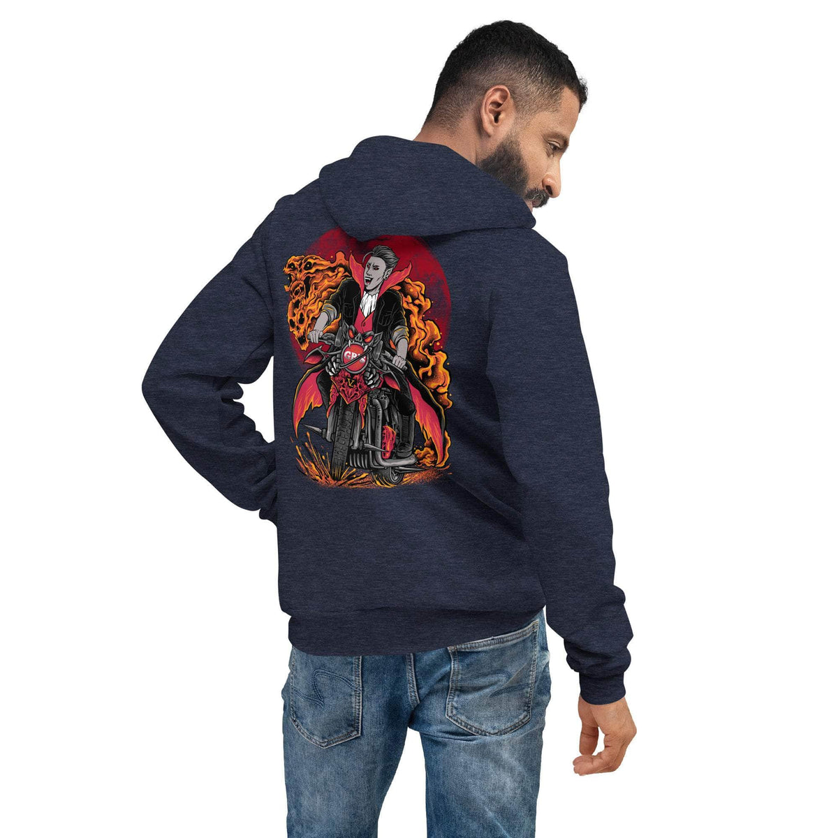 Vamp Life X GBNY "Vamp Biker" Super Soft Hoodie - Men's