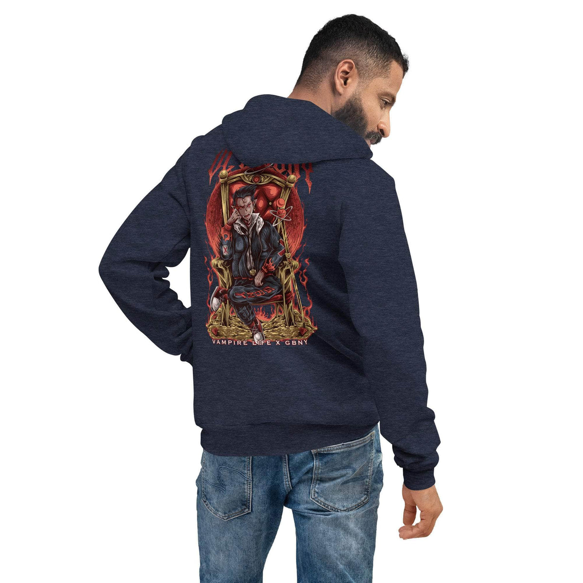 Vamp Life X GBNY "Vampires Throne" Super Soft Hoodie - Men's