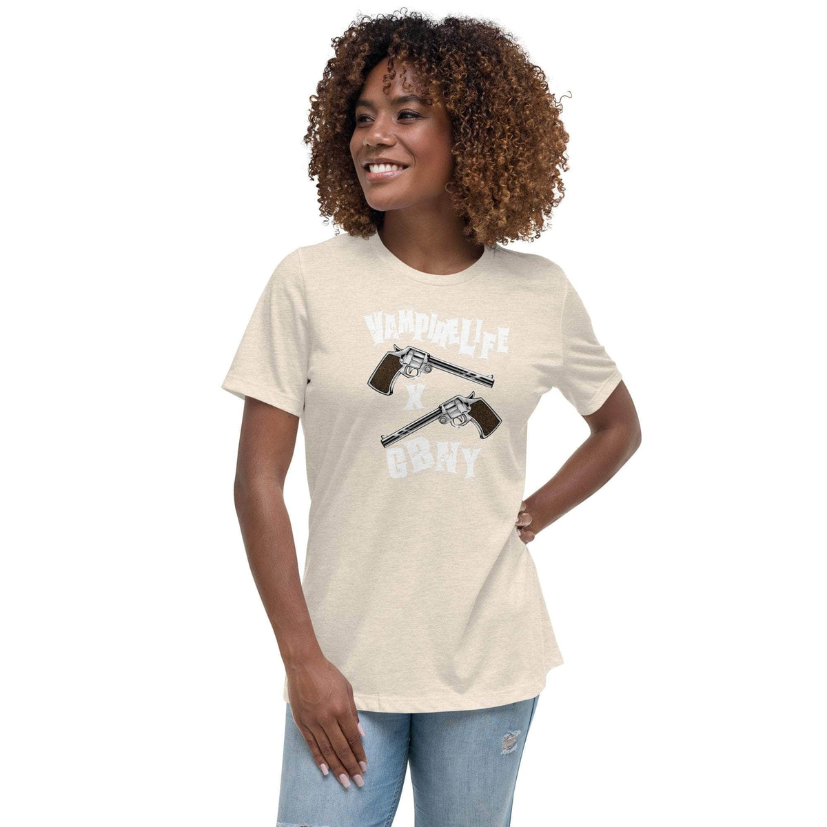 Vamp Life x GBNY Crossed Pistols T-Shirt - Women's