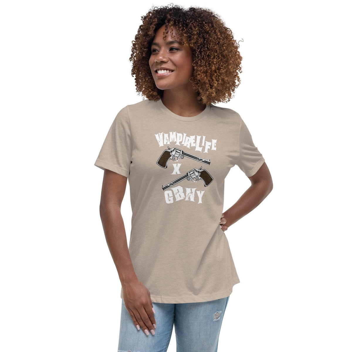 Vamp Life x GBNY Crossed Pistols T-Shirt - Women's
