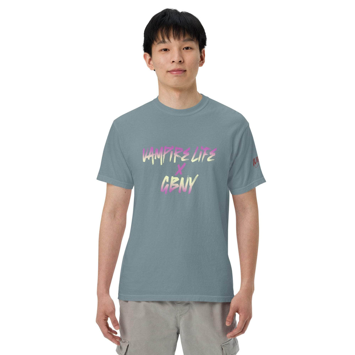 Vamp Life X GBNY "Rising Skull" dyed T-shirt - Men's