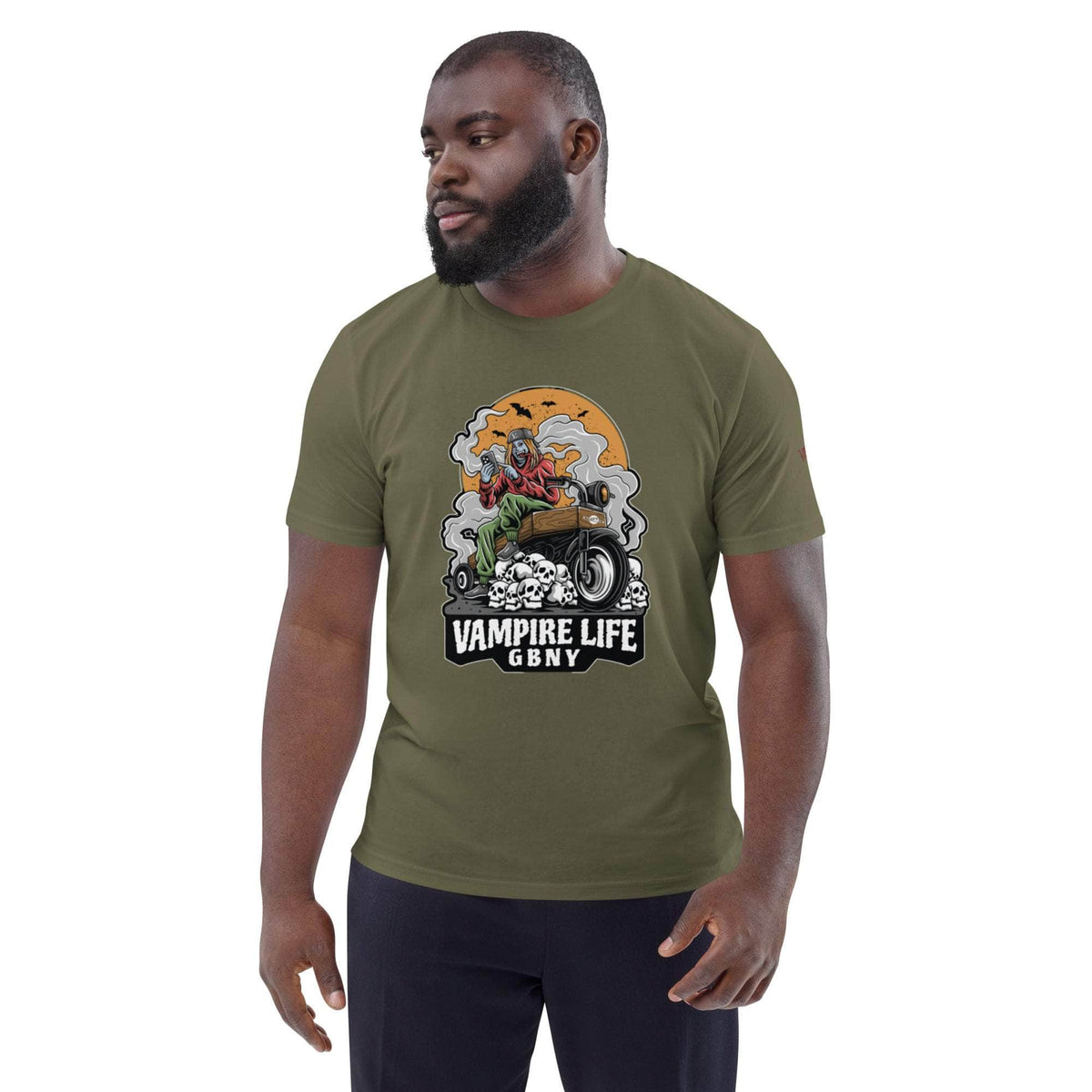 Vamp Life x GBNY Skull Smoky Rider Tee - Men's
