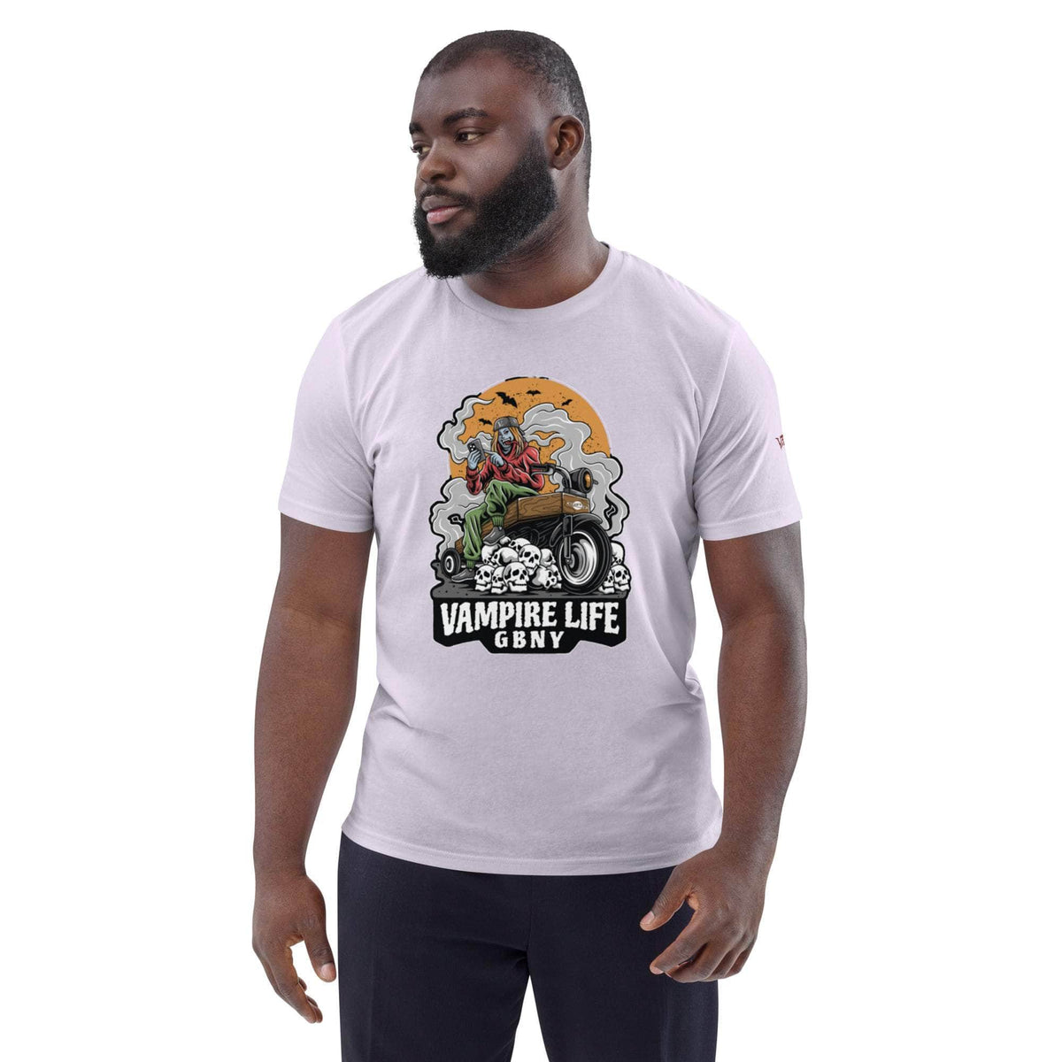 Vamp Life x GBNY Skull Smoky Rider Tee - Men's