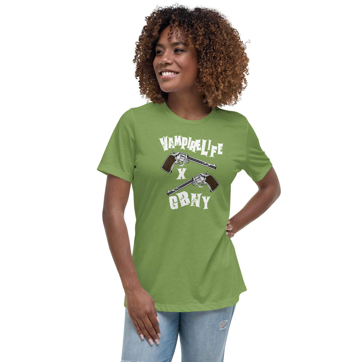 Vamp Life x GBNY Crossed Pistols T-Shirt - Women's