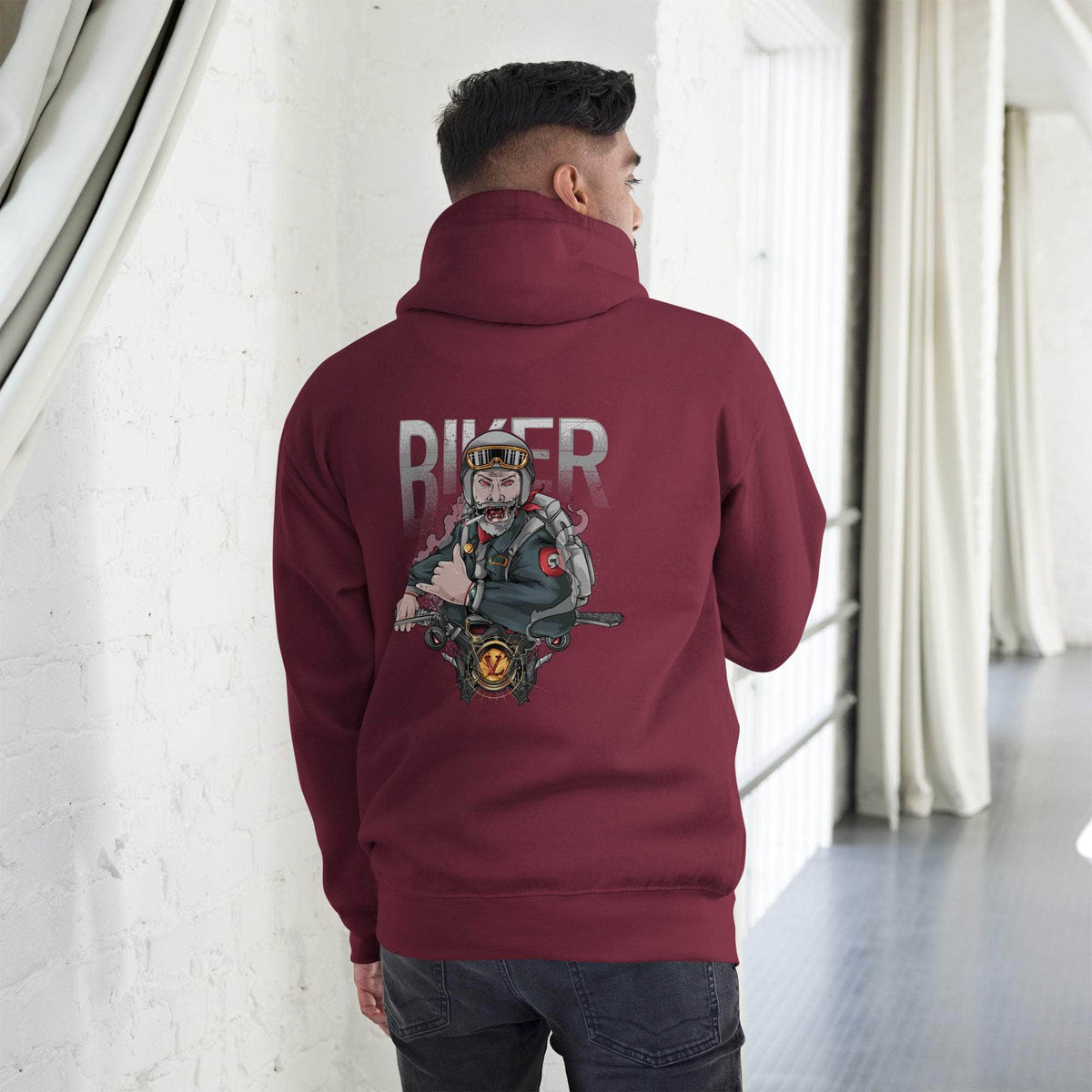 Vamp Life x GBNY Biker Hoodie - Men's