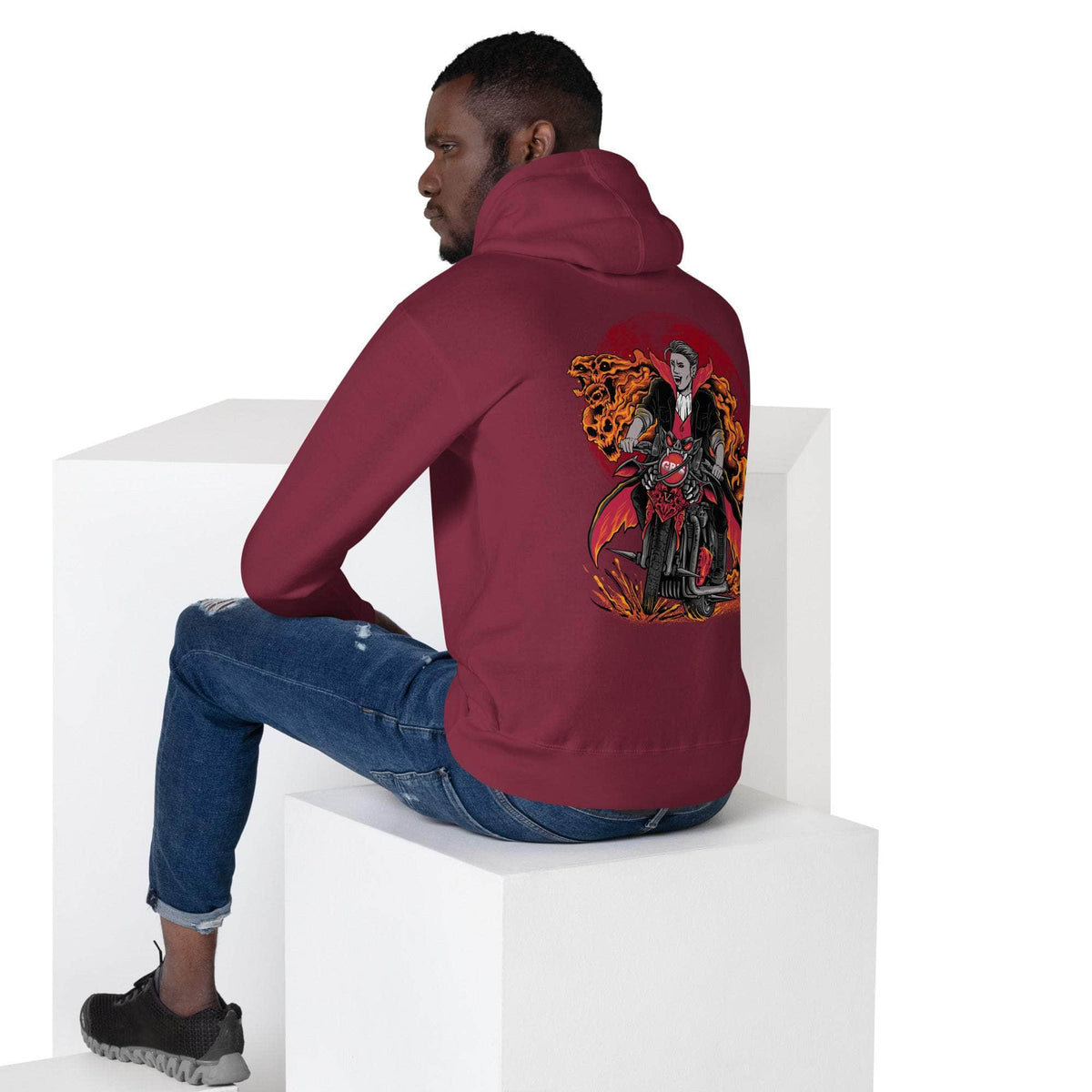 Vamp Life X GBNY Ghost Rider Hoodie - Men's