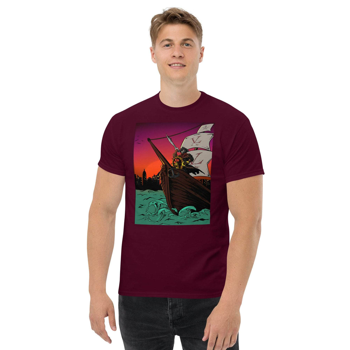 Vamp Life x GBNY Waka Sailing Tee - Men's