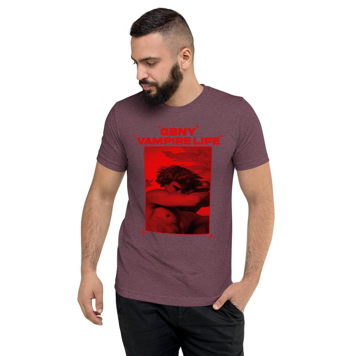 Vamp Life X GBNY "Hiding Angel" T-shirt - Men's