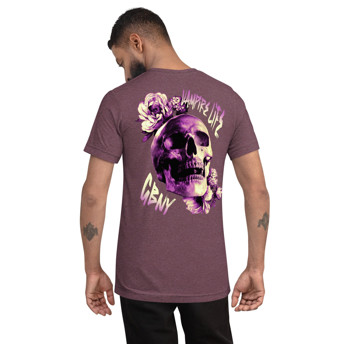 Vamp Life X GBNY "Rising Skull" T-shirt - Men's