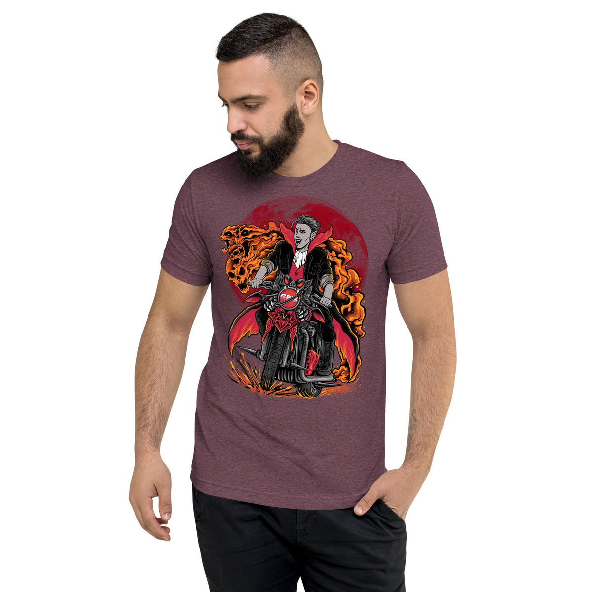 Vamp Life X GBNY "Vamp Biker" T-shirt - Men's