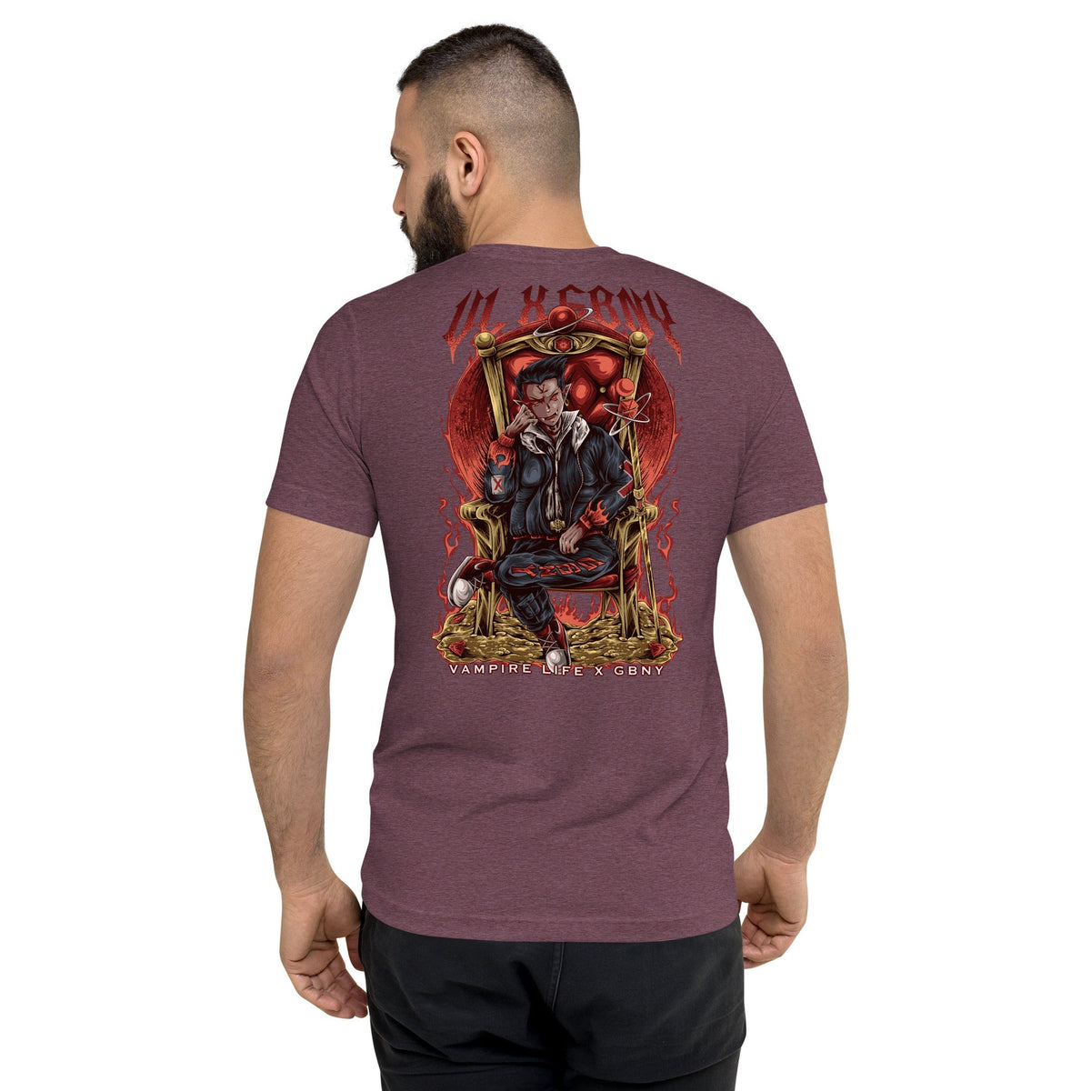 Vamp Life X GBNY "Vampires Throne" T-shirt - Men's