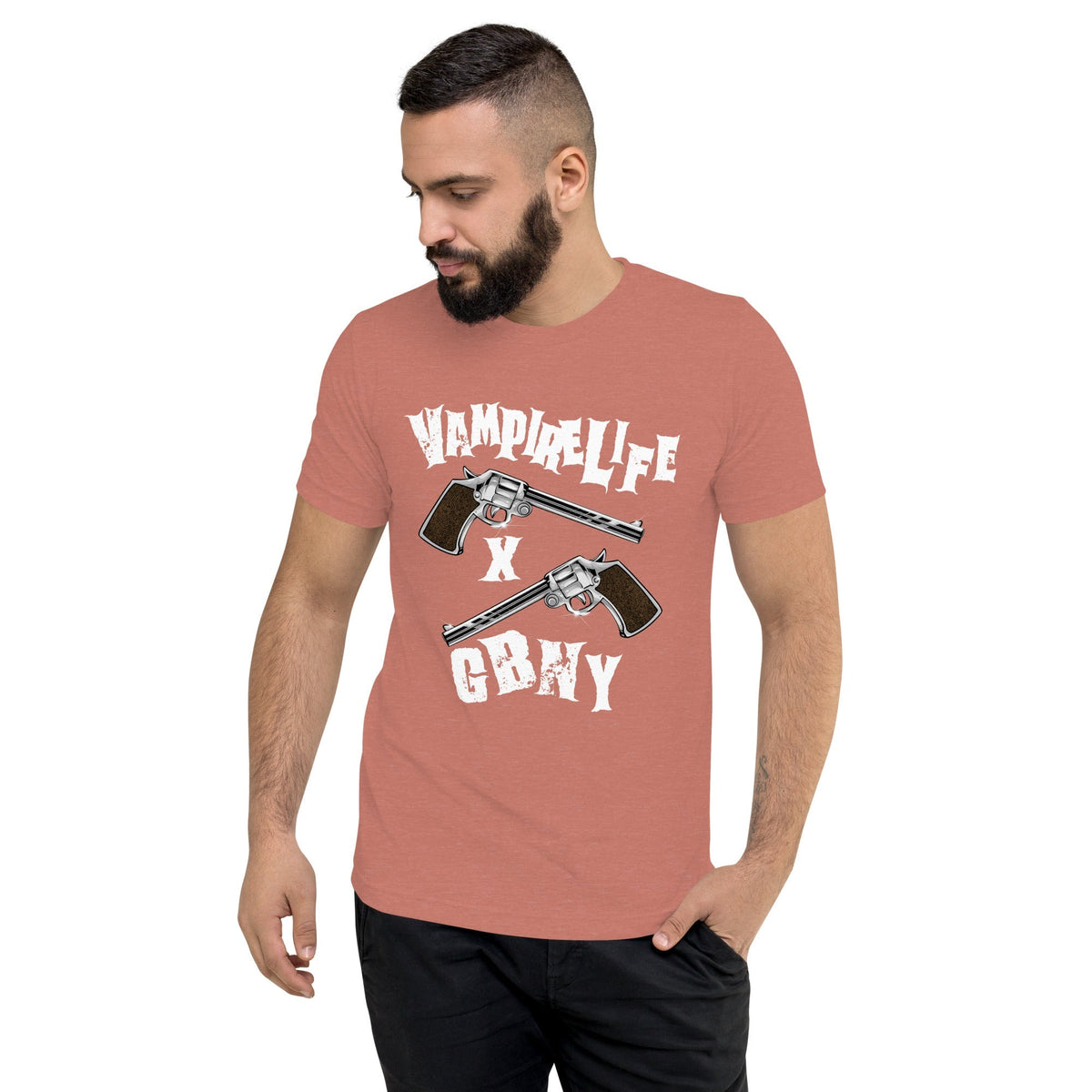 Vamp Life X GBNY "Pistol" T-shirt - Men's