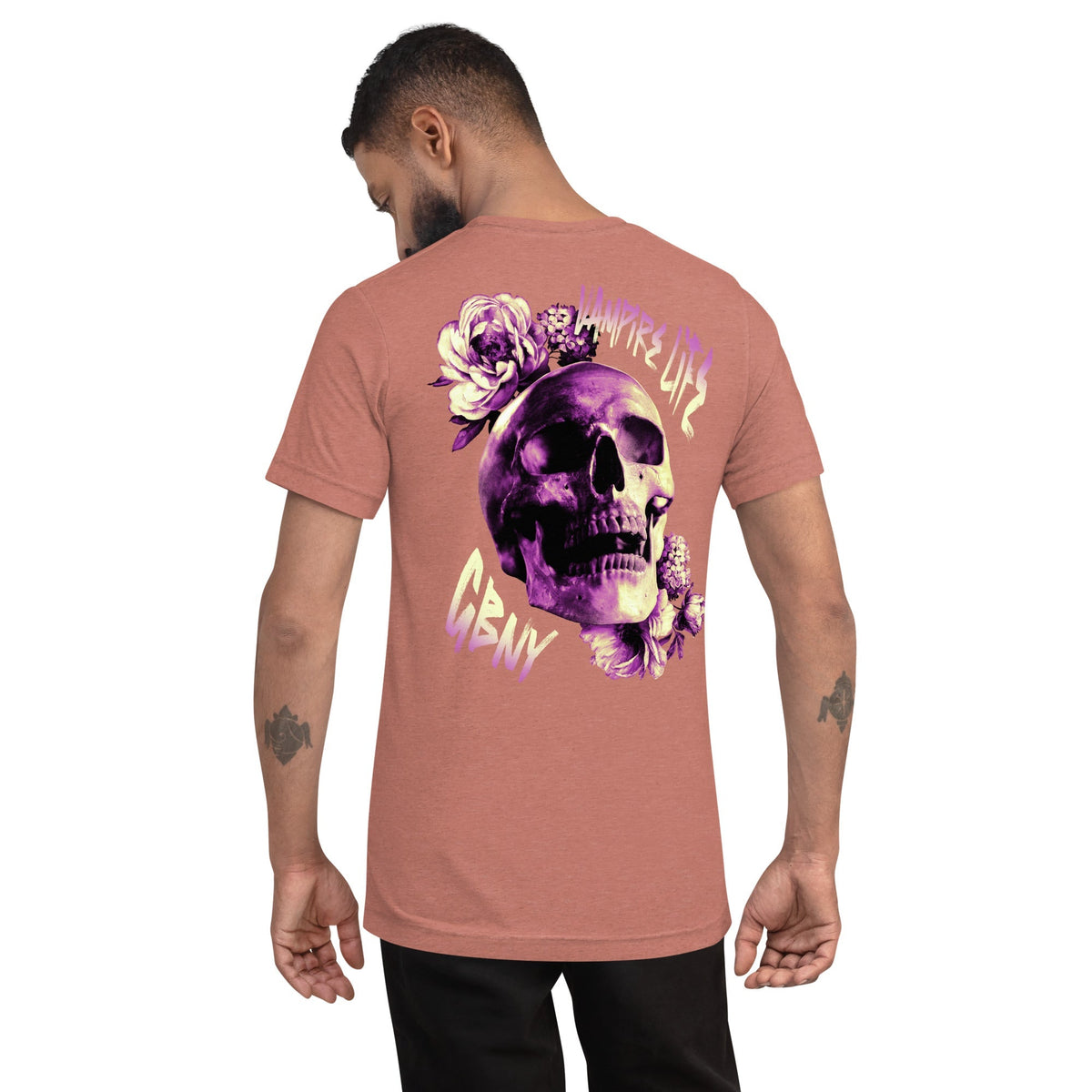 Vamp Life X GBNY "Rising Skull" T-shirt - Men's