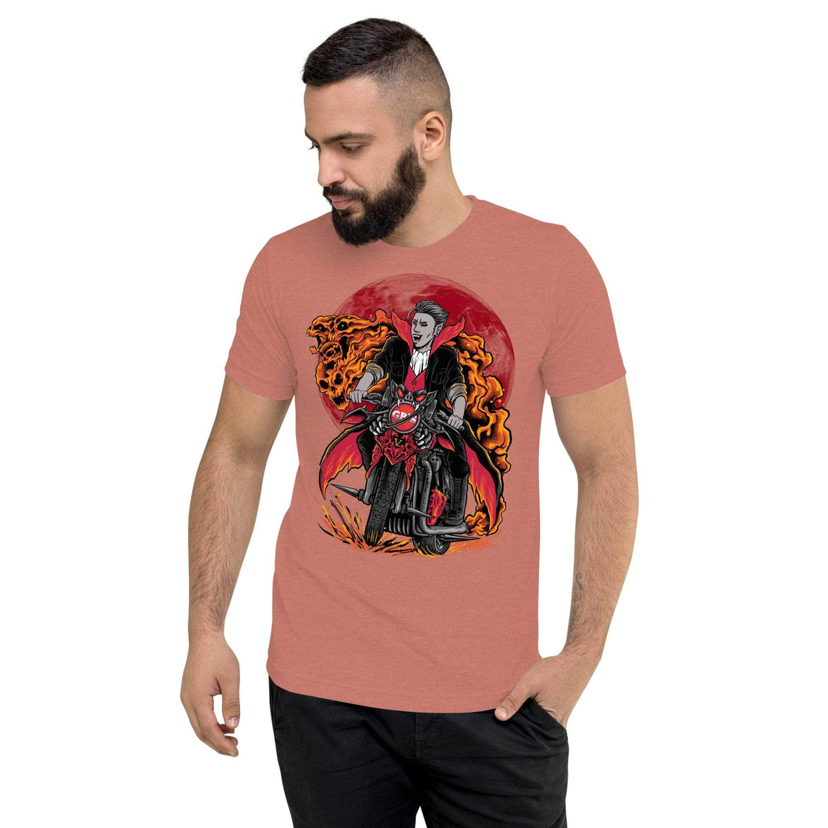 Vamp Life X GBNY "Vamp Biker" T-shirt - Men's