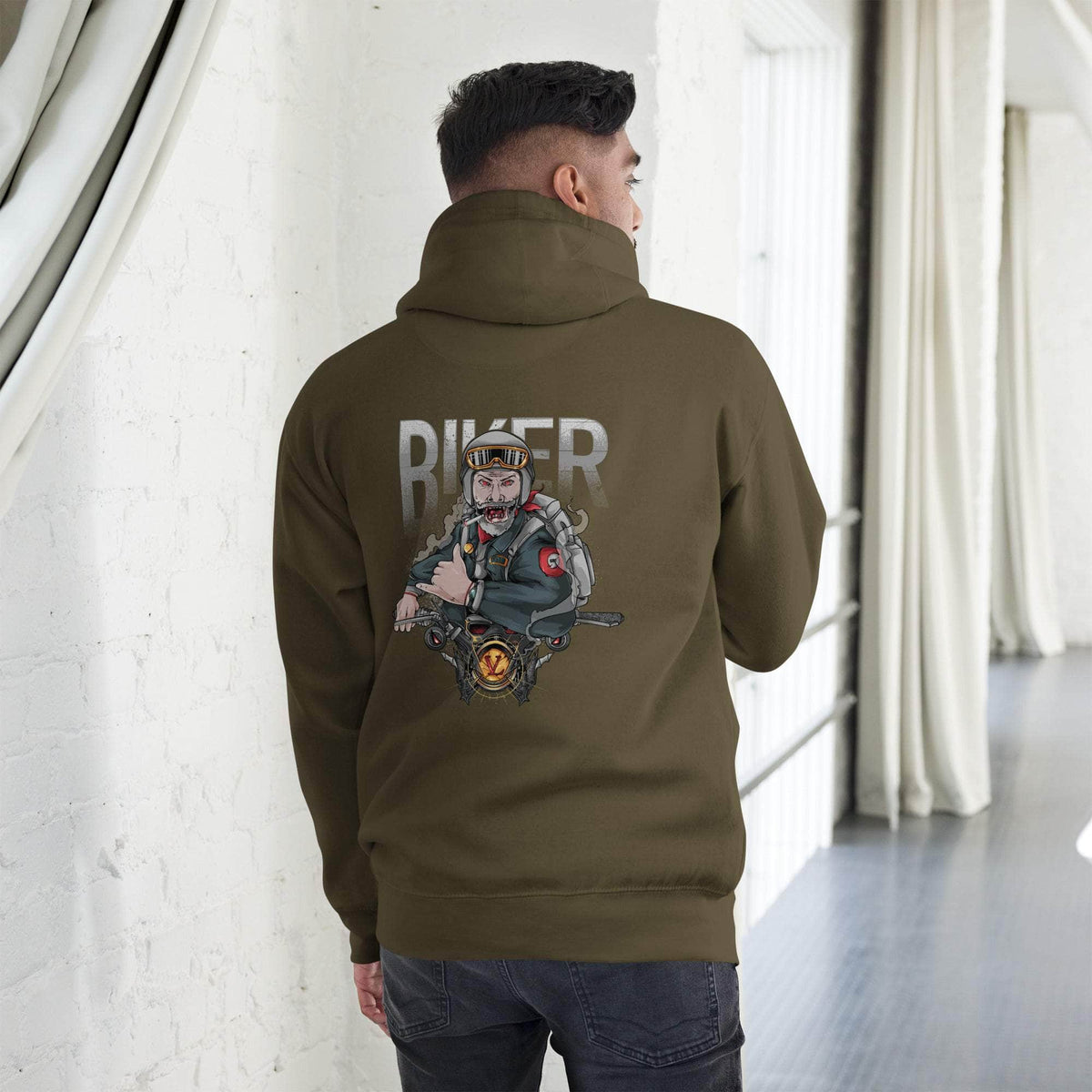 Vamp Life x GBNY Biker Hoodie - Men's
