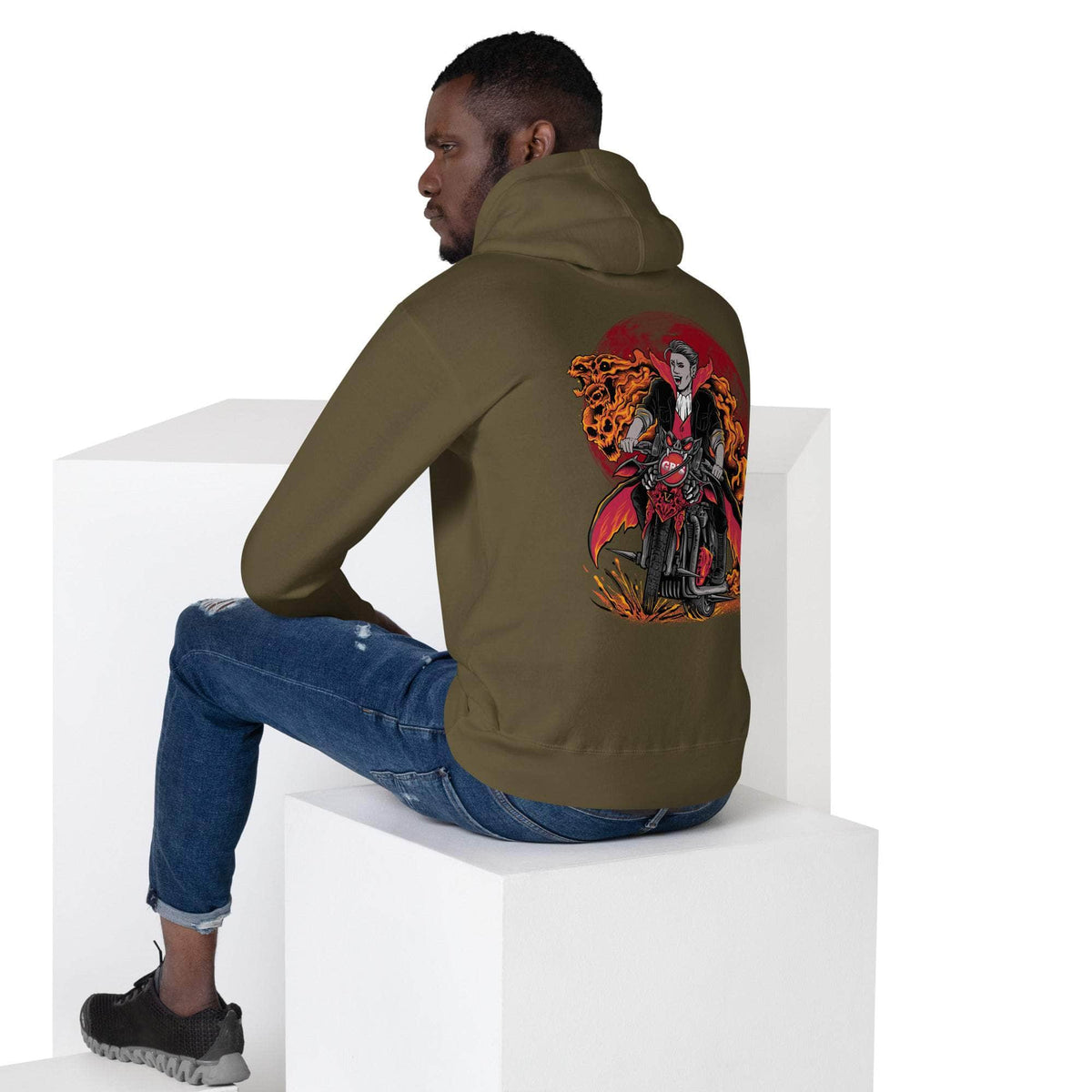 Vamp Life X GBNY Ghost Rider Hoodie - Men's