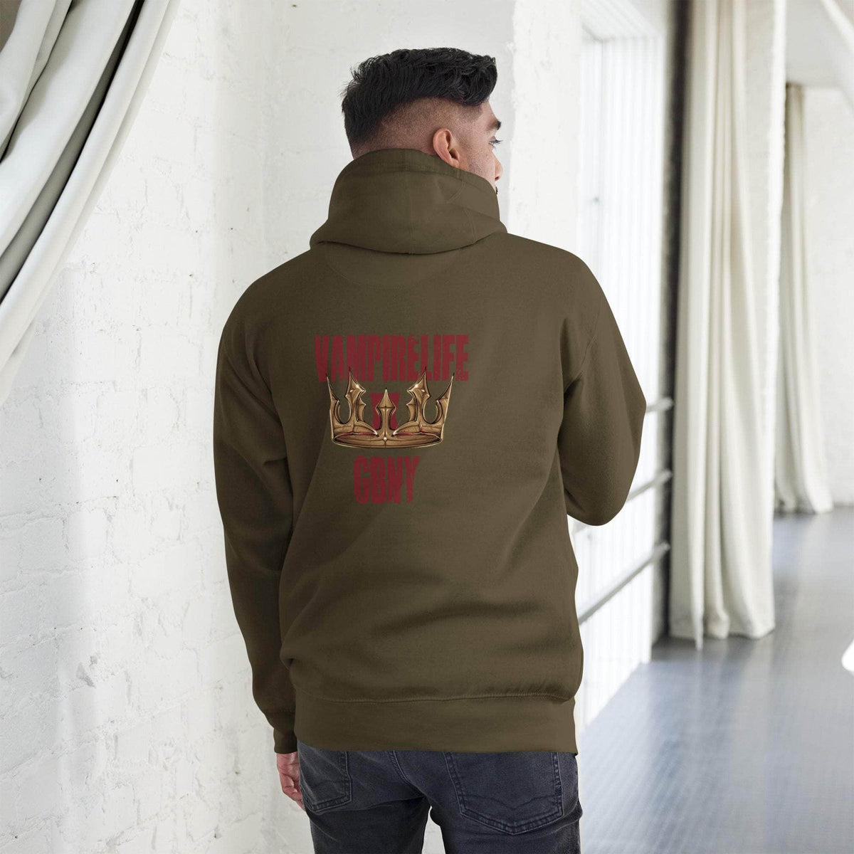 Vamp Life x GBNY Land To Empire Hoodie - Men's
