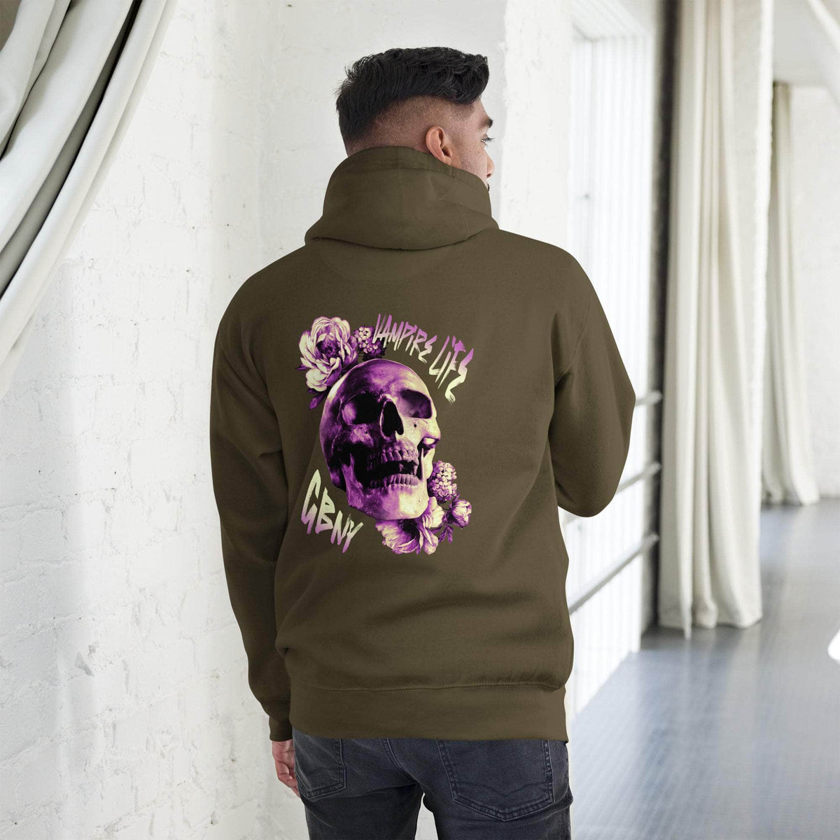 Vamp Life x GBNY Rising Skull Unisex Hoodie