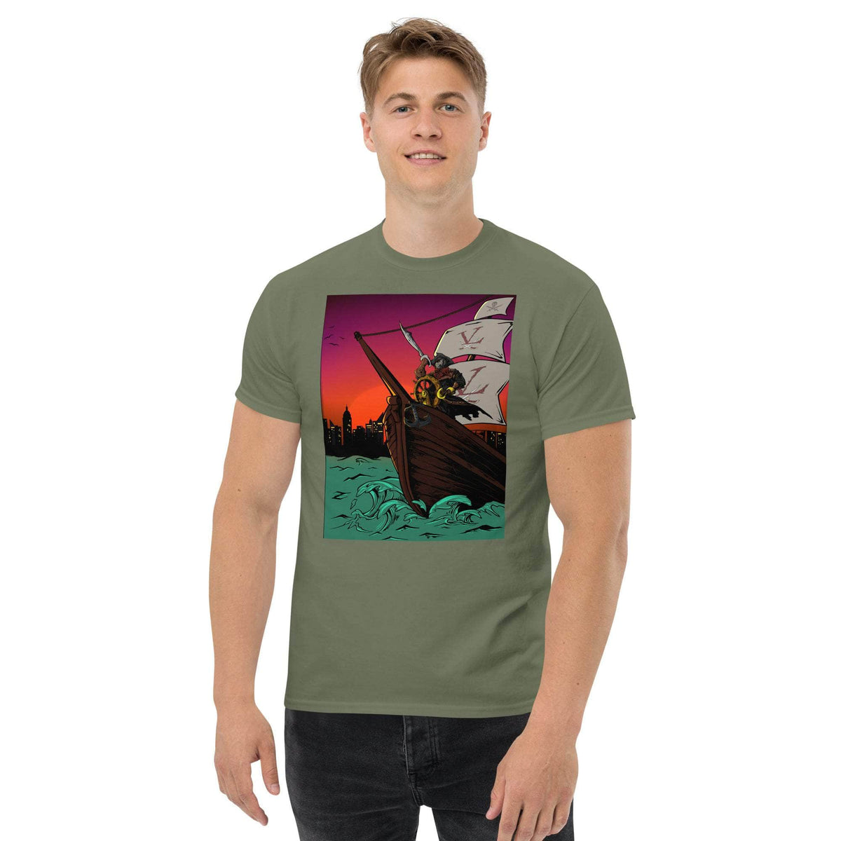 Vamp Life x GBNY Waka Sailing Tee - Men's