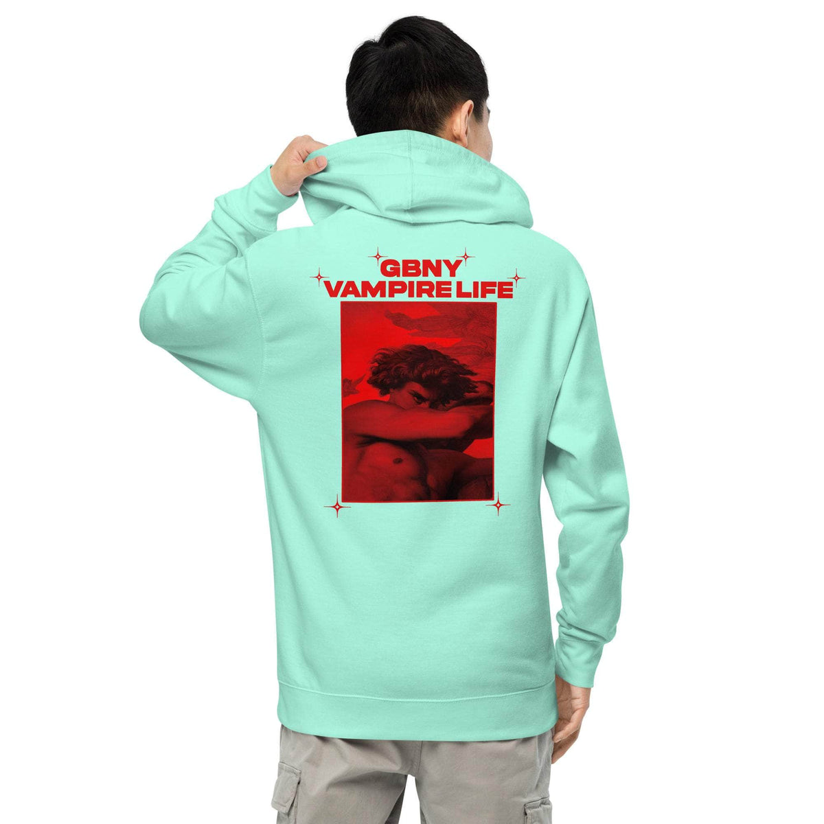 Vamp Life X GBNY "Hiding Angel" Hoodie - Men's
