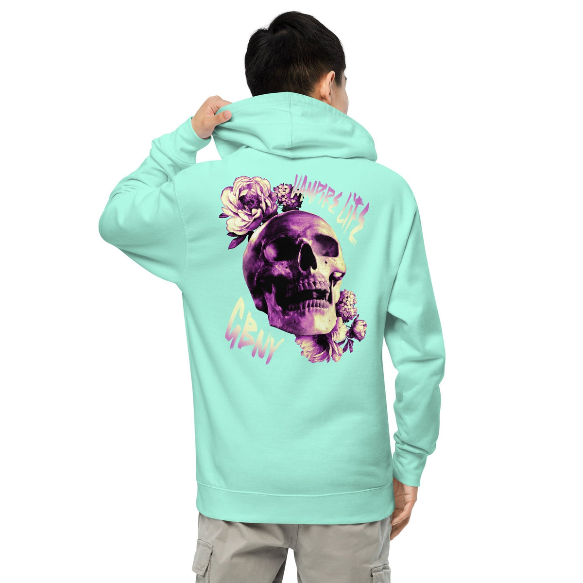 Vamp Life X GBNY "Rising Skull" Hoodie - Men's