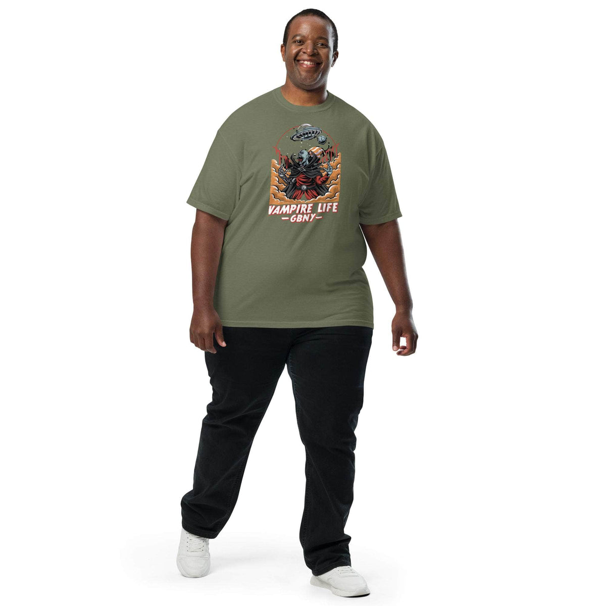 Vamp Life x GBNY The Space Scary Witch Tee - Men's