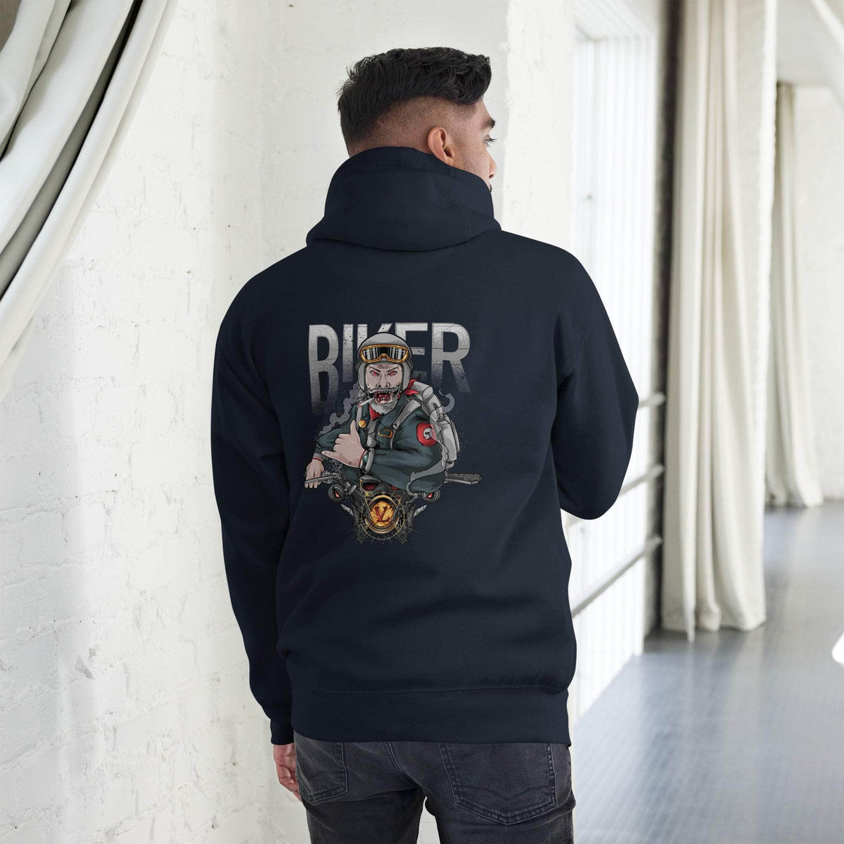 Vamp Life x GBNY Biker Hoodie - Men's