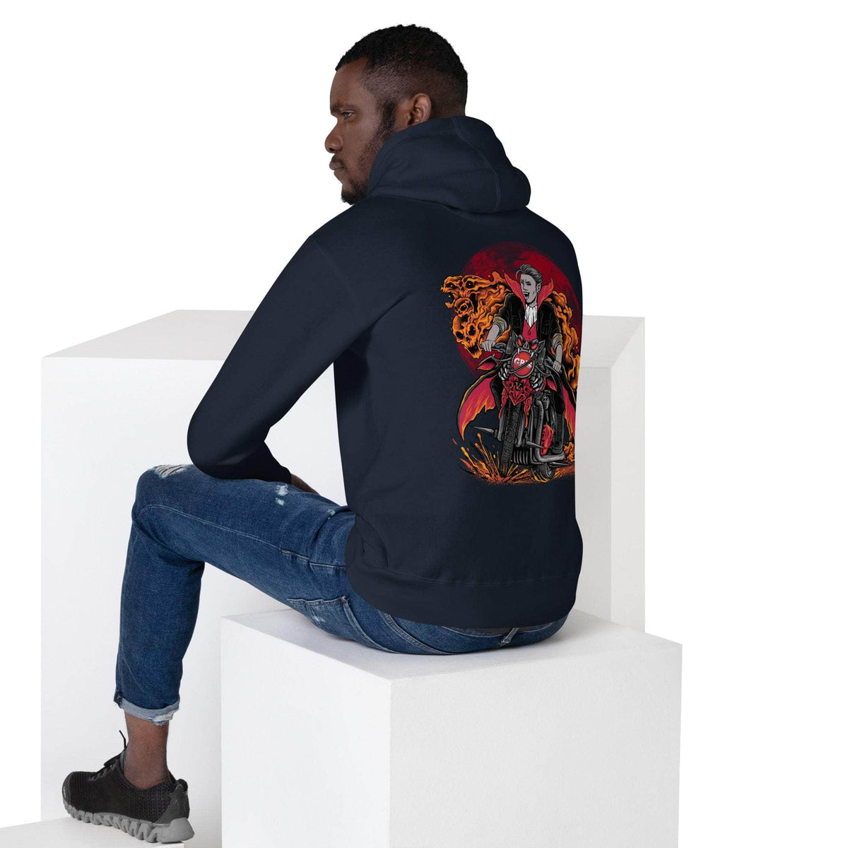 Vamp Life X GBNY Ghost Rider Hoodie - Men's