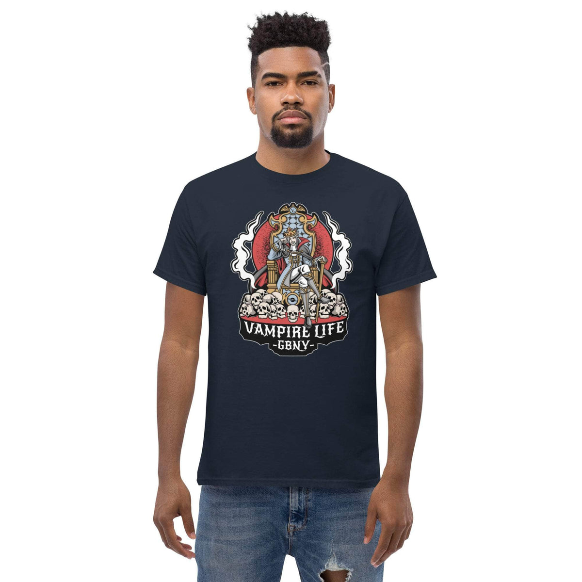 Vamp Life x GBNY Scary Skulls Tee - Men's