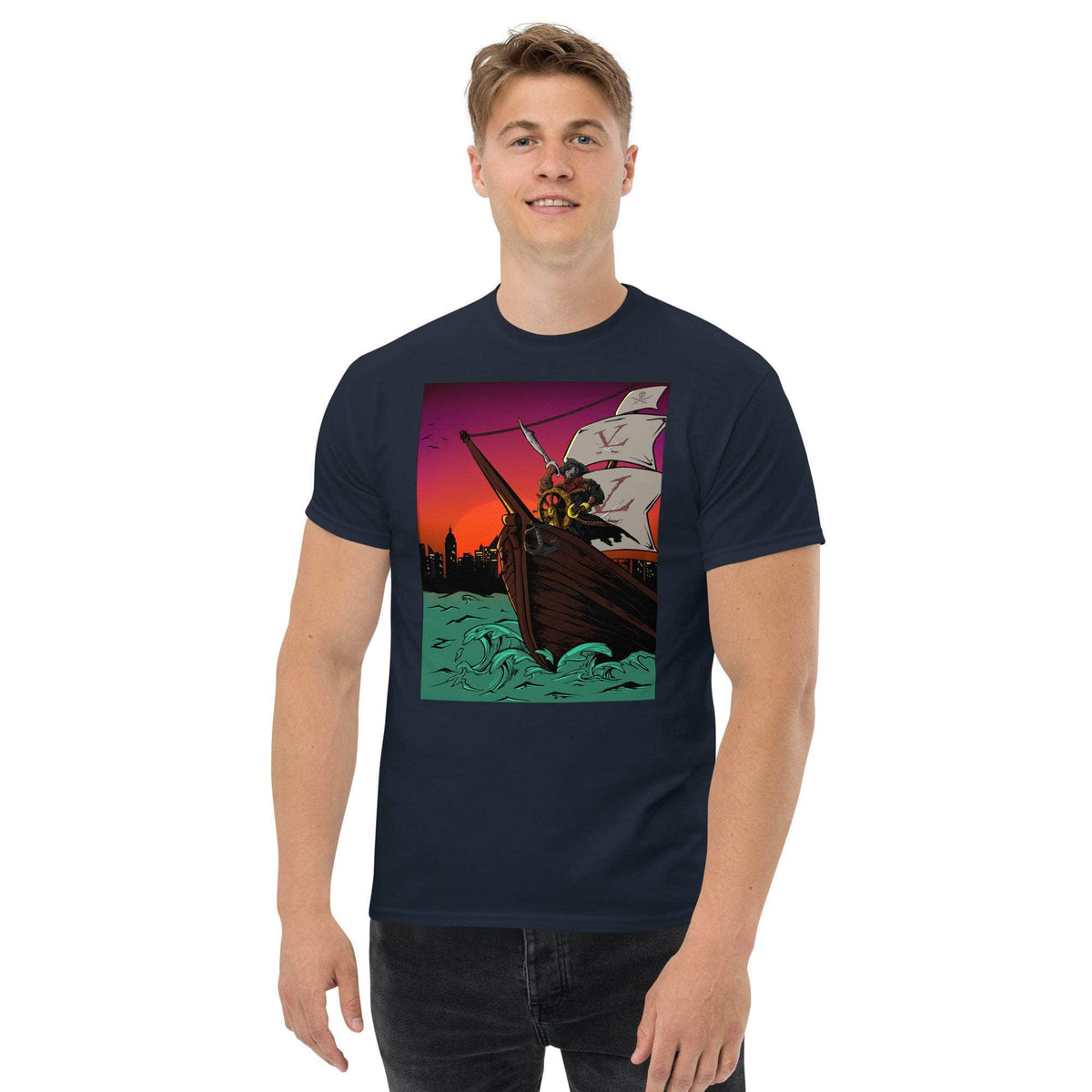 Vamp Life x GBNY Waka Sailing Tee - Men's