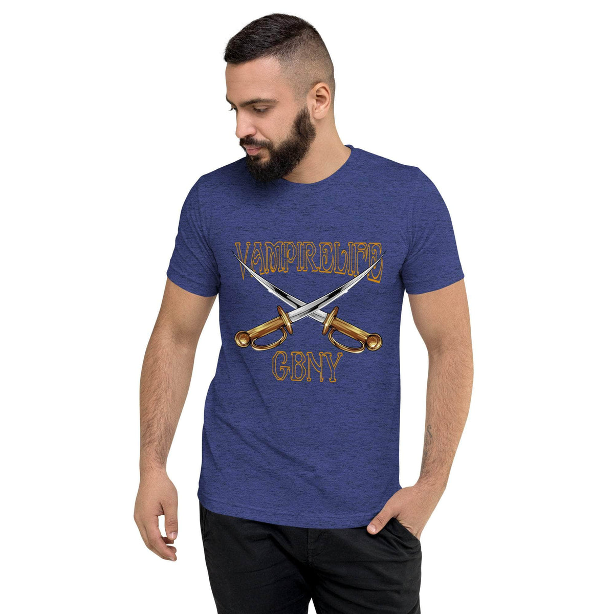 Vamp Life X GBNY "Cross Swords" T-shirt - Men's