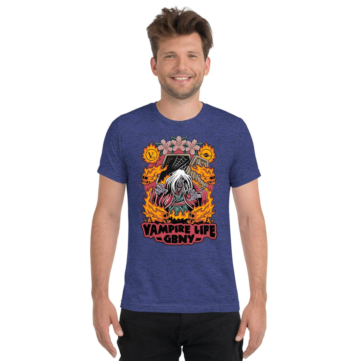 Vamp Life X GBNY "Fiery Vamp" T-shirt - Men's