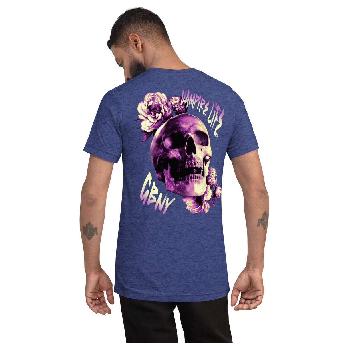 Vamp Life X GBNY "Rising Skull" T-shirt - Men's