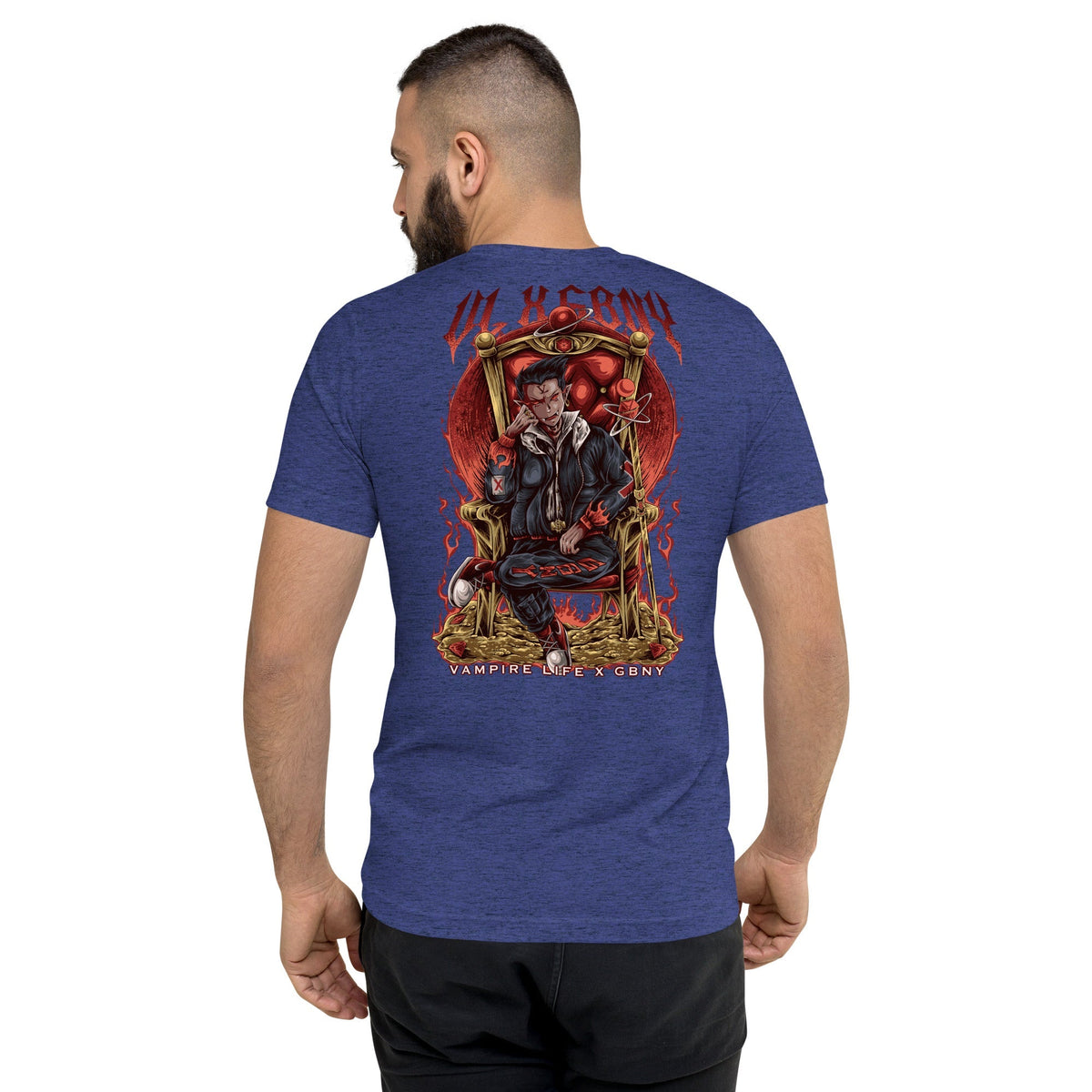 Vamp Life X GBNY "Vampires Throne" T-shirt - Men's